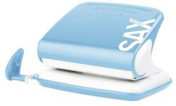 ICO Lyukasztó SAX 318 Design 2 lyukú fém 20 lap világoskék PET (7310094002) - fotoland