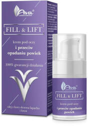AVA Laboratorium fill and lift ráncfeltöltő anti-aging szemrácszérum megereszkedett szemhéj ellen 15 ml