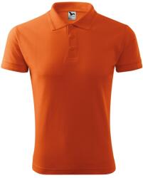MALFINI Férfi galléros póló Pique Polo - Narancssárga | 2XL (2031117)
