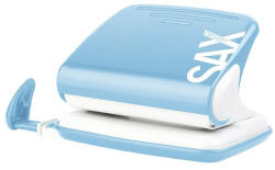 ICO Lyukasztó SAX 318 Design 2 lyukú fém 20 lap világoskék PET (7310094002) - papir-bolt