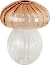 Strömshaga Gomba dekorváza - rózsaszín - Magasság 13 cm