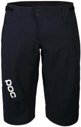 POC Rövid kerékpáros nadrág kantár nélkül - VELOCITY - fekete