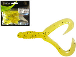 Wizard Harpex Twist Double Poppy-yellow 7cm 5pcs/bag (86957335)