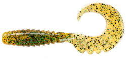 Fishup Fishup_fancy Grub 1 (12pcs. ), #036 - Caramel/green & Black (fhl14108)