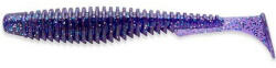 Fishup Fishup_u-shad 2.5 (9pcs. ), #060 - Dark Violet/peacock & Silver (fhl22132)