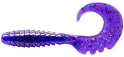 Fishup Fishup_fancy Grub 2.5 (10pcs. ), #060 - Dark Violet/peacock & Silver (fhl16132)