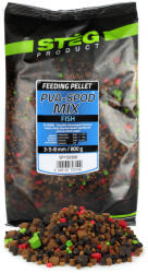 STÉG Stég Pva-Spod Mix 3-5-8mm 800g Fish (SP150300)