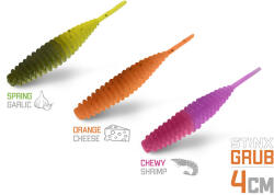 Delphin Gumihal Delphin B! StinxGRUB Cheese / 20db 4cm / ORANGE (101003013)