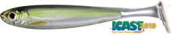 LIVETARGET Slow-roll Shiner Paddle Tail Silver/green 85 Mm (lt201952)