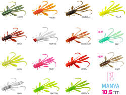 Delphin MANYA UVs nimfa / 5db 10.5cm/MINT (101005217)