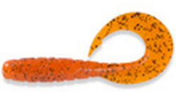 Fishup Fishup_mighty Grub 3.5 (7pcs. ), #049 - Orange Pumpkin/black (fhl55120)