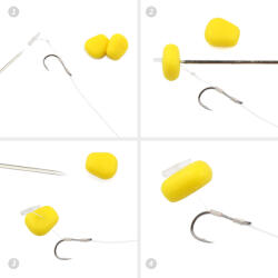 Nevis Feeder Monofil Előke Csalistopperrel 12-es (8108-312) - marlin