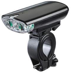 Totho Lámpa első elemes 2LED fekete lapított 2funkc. (kormányra) 2 db AA elemmel (VI0152)