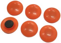 MágnesHorgász Táblamágnes - 6db/cs - narancs (TBMA6NCS)