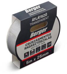 Berger csúszásmentes ragasztószalag, beltéri 5mx25mm átlátszó (200101-4063)