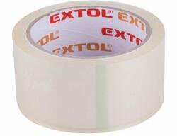 Extol Craft ragasztószalag áttetsző, csendes lefutású (low noise) 48mm×40m, vastagság: 0, 046mm (8856322)