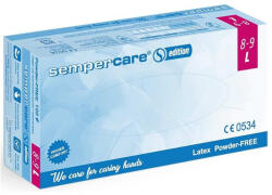 Sempermed Sempercare edition púdermentes latex kesztyű 90 db/doboz (3000001783)