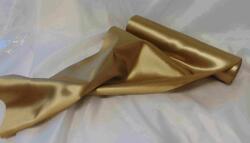  szatén selyem asztali futó (23 cm * 10 m) óarany-475