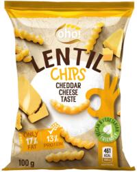oho! Lencse Chips Cheddar Sajtos Ízű, 100gr (Oho! )