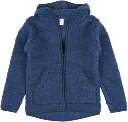 Vlnka Kapucnis pulóver birkagyapjúval - sötétkék ruházat méretei 3XL