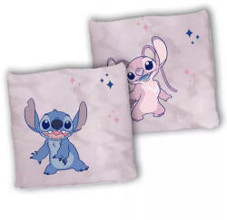  Disney Lilo és Stitch, A csillagkutya Pink párna, díszpárna 40x40 cm (BRM016323)