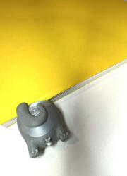  Elefántos Könyvjelző - 3D nyomtatott, mókás dizájn (KK05)