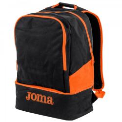 joma ESTADIO III BACKPACK hátizsák fekete narancs S