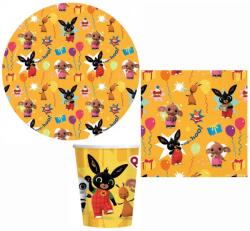  Bing Yellow party szett 32 db-os 18 cm-es tányérral (DPA001171)
