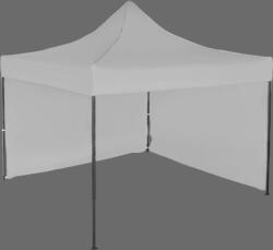 Expodom Gyorsan összecsukható sátor 3x3 m - acél, 2 oldalfal, Szürke / antracit