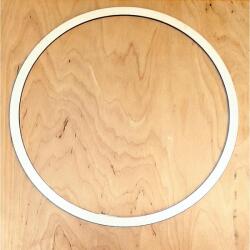  Natúr fa karika, 1 cm széles, karika külső átmérője: 25 cm