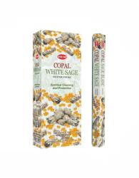 HEM Füstölő - Kopál és Fehér Zsálya (Copal White Sage)