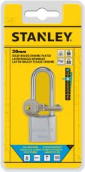 Stanley License Stanley Krómbevonatos tömör sárgaréz hajóslakat, hosszú kengyellel, 30mm (S742-015)