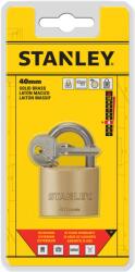 Stanley License Stanley Sárgaréz lakat, normál kengyellel 40mm (S742-031)