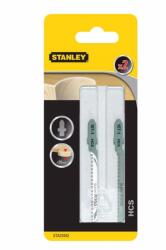 Stanley dekopírfűrészlap T befogás fa HCS finom 76mm 2db (STA21042)