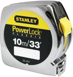 STANLEY Powerlock Mérőszalag 10m/33' (0-33-443)