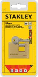 Stanley License Stanley Négyszögletes tömör sárgaréz U-lakat, 50mm (S742-025)