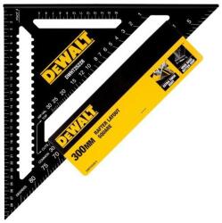 DeWalt HT DeWalt Derékszögű Háromszög vonalzó 30cm (DWHT25228-0)