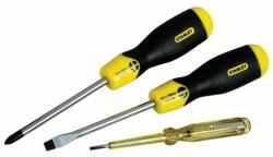 STANLEY CushionGrip Csavarhúzó készlet 3részes (0-65-012)