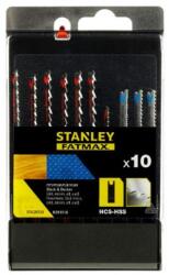 Stanley dekopírfűrészlap készlet HSS/HCS U befogás 10 részes (STA29230)