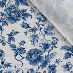Takoy Jersey Punto di Roma 230g blue flowers