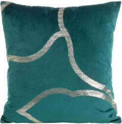 Takoy Bársony díszpárnahuzat BLINK 40 modern arany színű mintával-HF-395908