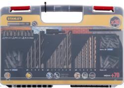 STANLEY Fúrószár készlet Téglához HSS 2 mm, 3 mm, 4 mm, 5 mm, 6 mm, 8 mm, 10 mm (STA56062)