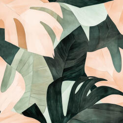 Takoy Anyag fürdőruhára UV/klór védelemmel trópusi harmónia