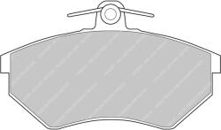 FERODO set placute frana, frana disc FERODO FDS774 (FDS774)