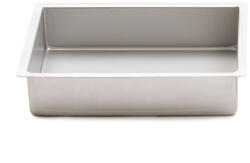 Decora Tava Dreptunghi Margini Drepte, 38x25xH7.5 cm, Aluminiu Anodizat (62602)