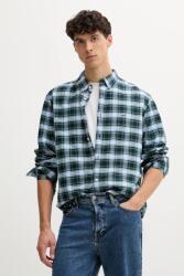 Levi's pamut ing legombolt galléros, sötétkék, relaxed, A7210 - sötétkék S