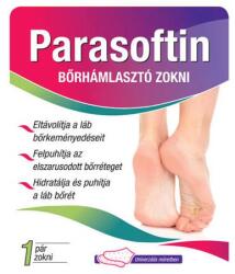 Parasoftin bőrhámlasztó zokni