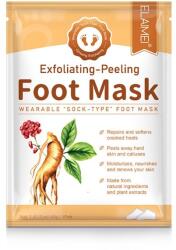 ELAIMEI sosete Exfoliante cu Ginseng pentru Picioare, Reparare Profunda si Calcaie Fine