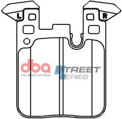DBA Set placute frana de performanta DBA DB15127XP (DB15127XP) - automobilus