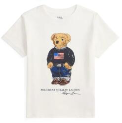 Ralph Lauren gyerek pamut póló - fehér 109-116 - answear - 22 990 Ft